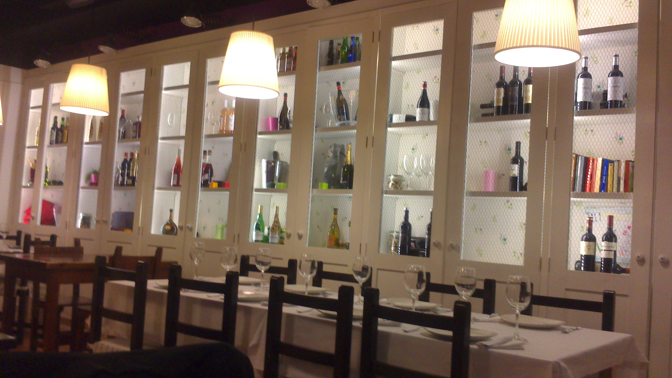 Restaurante La cuchara de valentina Estanterías